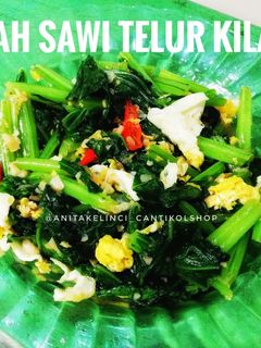 Foto resep Cah Sawi Telur Kilat | Comfort Food Buatan Istri