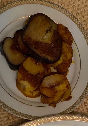 صورة لوصفة باذنجان بالفرن