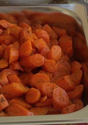 A picture of Glazed carrots.