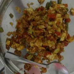 A picture of Paneer chat.