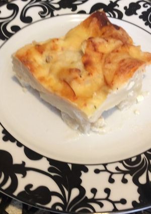 Tepsis karfiol Kata módra recept fotója