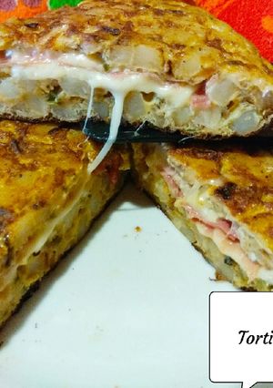 Una foto de Tortilla rellena