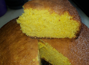 Una foto de Torta de naranja o mandarina, en licuadora