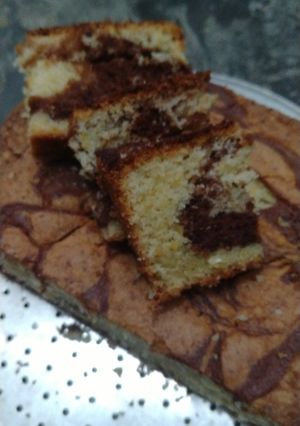 Foto resep Bolu panggang marmer