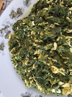 عکسی از دستور بورانی اسفناج