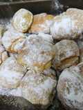 Arrolladitos frutales (de banana y manzana)
