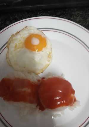 Una foto de Arroz a la cubana