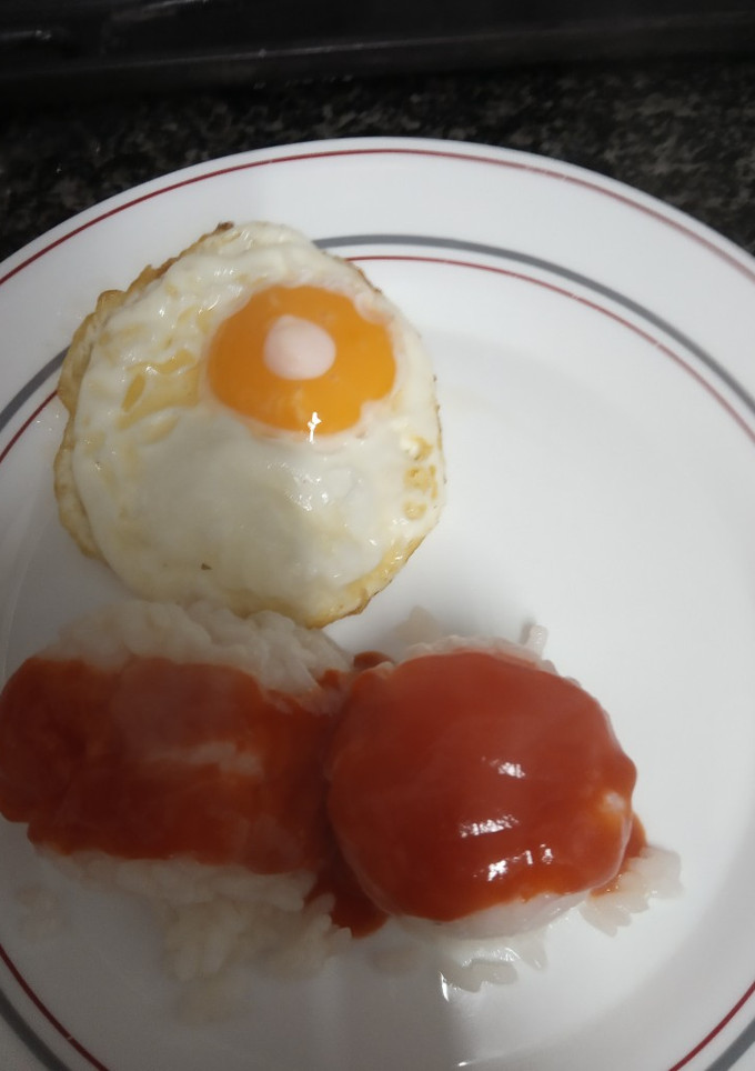 Una foto de Arroz a la cubana