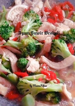Foto resep Ayam Suwir Brokoli