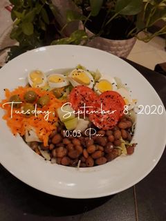 عکسی از دستور سالاد رژیمی