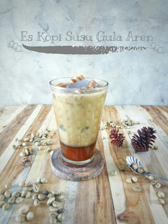 Foto resep Es Kopi Susu Gula Aren