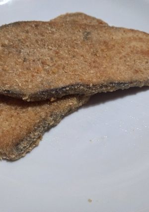 Una foto de Milanesa de berenjena