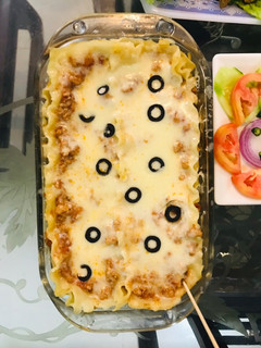 A picture of Lasagna 🇮🇹.