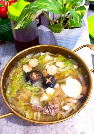 Foto resep Jeongol 전골 (tidak pedas)