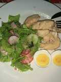 Pollo+huevo+ensalada