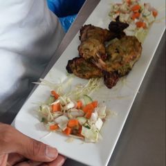 A picture of Afgani chicken.