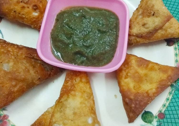 Recipe of Speedy Chicken samosas