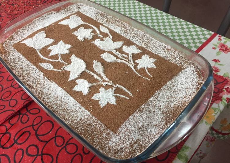 El tiramisú original. Fácil y rico!!