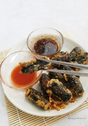 Foto resep Seaweed Chicken Roll