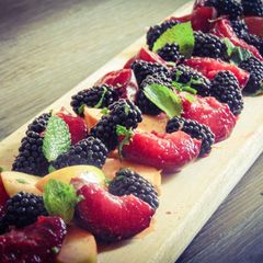 A picture of Early Autumn Fruit Platter.