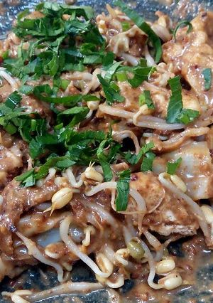 Foto resep Tahu bumbu kacang