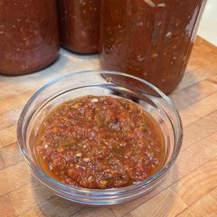 A picture of Canned Garden Tomato Salsa.