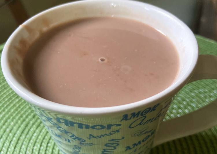 Chocolate quente cremoso
