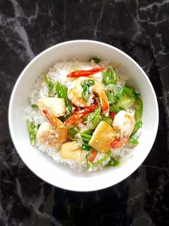 Foto resep Tumis Buncis Udang Saus Tiram