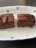Bizcocho de manzana y chocolate puro (BLW)