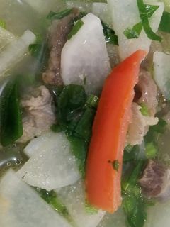 Foto resep Sop lobak daging tetelan