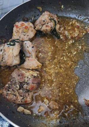 Foto resep Creamy Tuscan Garlic Chicken