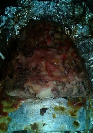 Una foto de Pan de Carne relleno