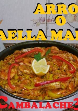 Foto principal de Arroz o paella marinera (¡¡No busques más!! Aquí aprenderás a elaborar una auténtica paella)
