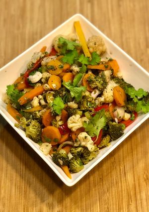 A picture of Tamarind Baked Vegetables.
