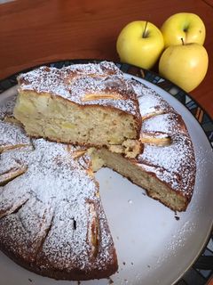 Foto di Torta di mele e mascarpone