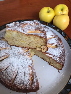 Foto di Torta di mele e mascarpone