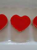 Corazones de gelatina