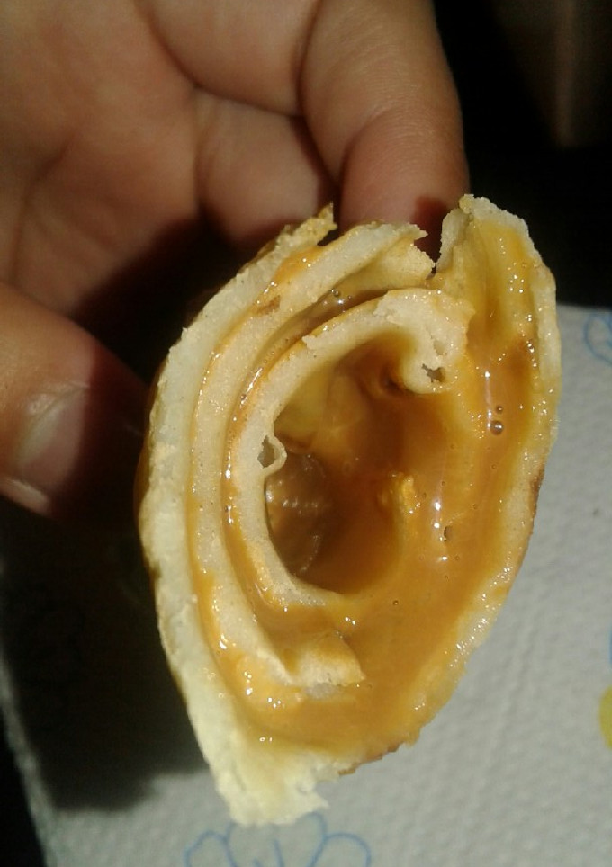 Una foto de Panqueques con dulce de leche!!