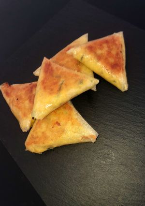 Une photo de Samoussa Poulet curry