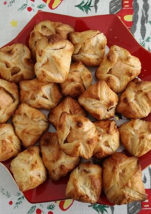 Foto di Cestini di pasta sfoglia con salmone