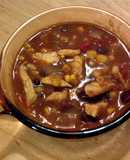 Nate's Oh so easy 3 bean chicken chili