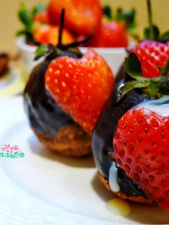 草莓巧克力球 的食譜成品照片