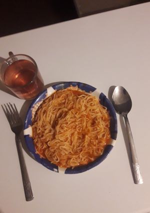 عکسی از دستور نودل (شام راحت)🍽