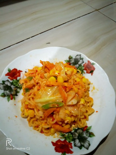 Foto resep Seblak mie sayur