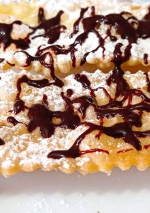 Foto di Chiacchiere e sanguinaccio