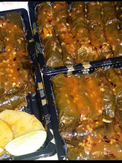صورة لوصفة ورق عنب حامض وحار🍇☘️🍋🌶