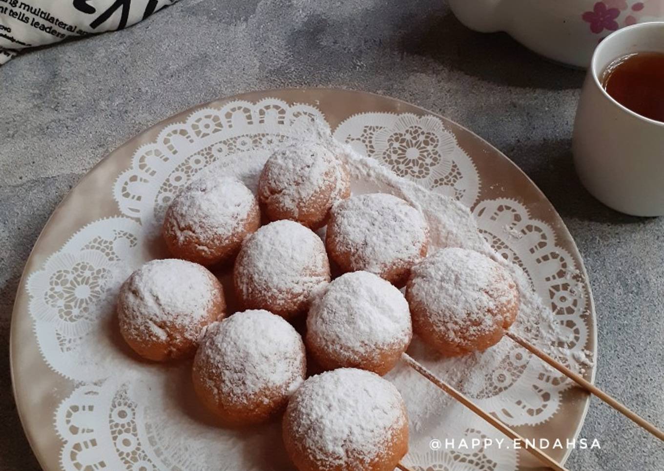 Sate Donat Kentang Gluten Free