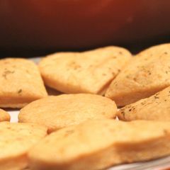 Cheddar Cheese Puffs A picture of Cheddar Cheese Puffs.