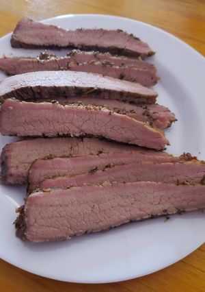 Una foto de Pastrón / Pastrami en casa
