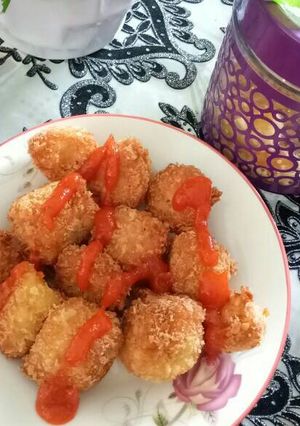 Foto resep Roti Goreng Isi Nugget Mayo Keju